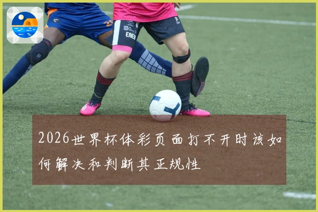 2026世界杯体彩页面打不开时该如何解决和判断其正规性