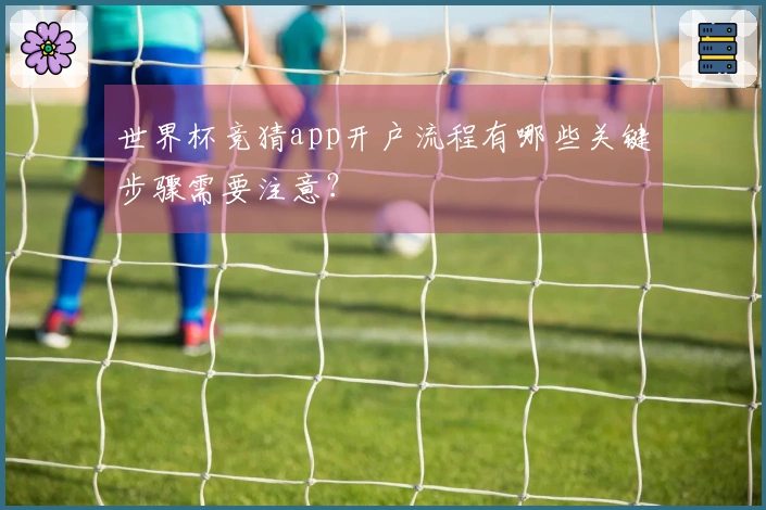 世界杯竞猜app开户流程有哪些关键步骤需要注意？