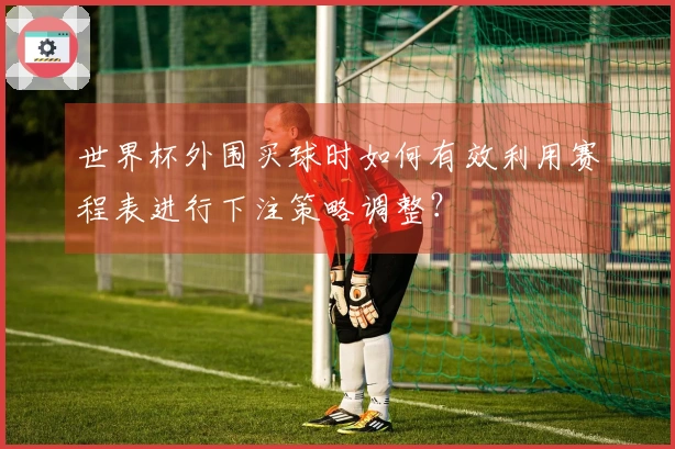 世界杯外围买球时如何有效利用赛程表进行下注策略调整？