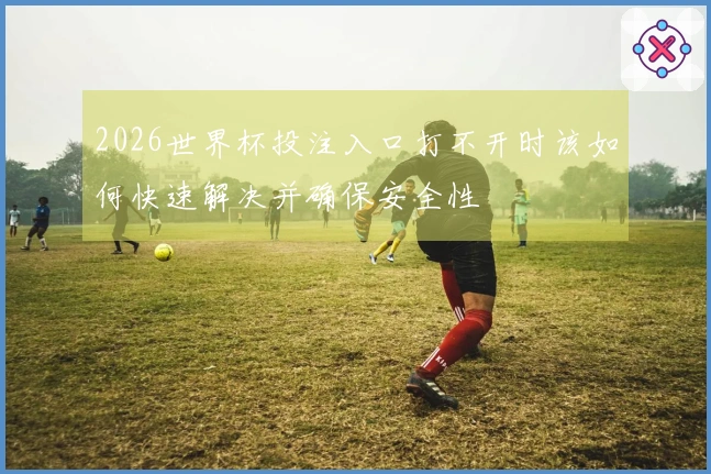 2026世界杯投注入口打不开时该如何快速解决并确保安全性